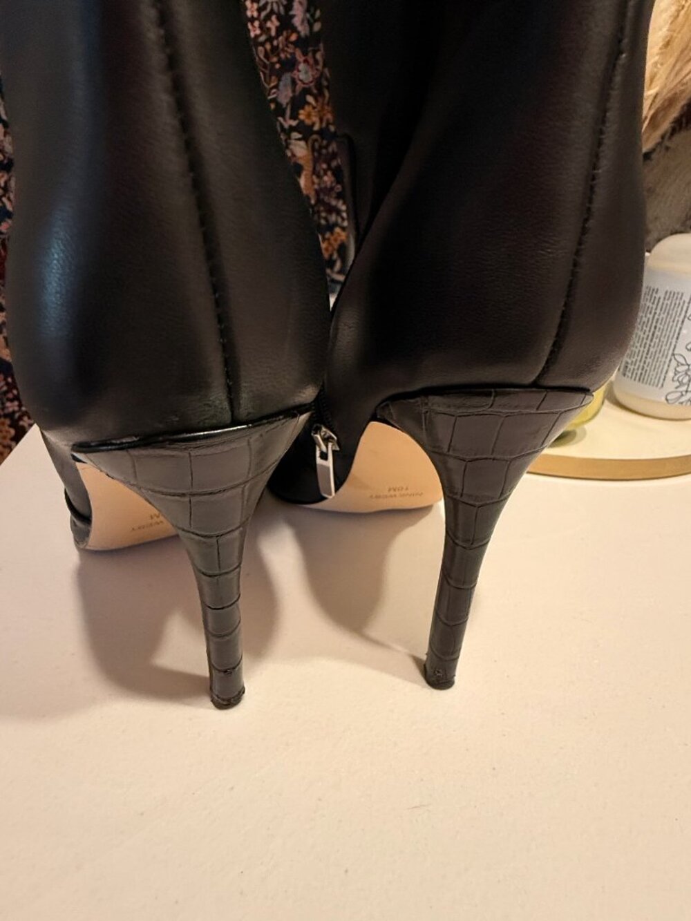 Nine West Taler Leather Dress Boots - Picture 4 of 4